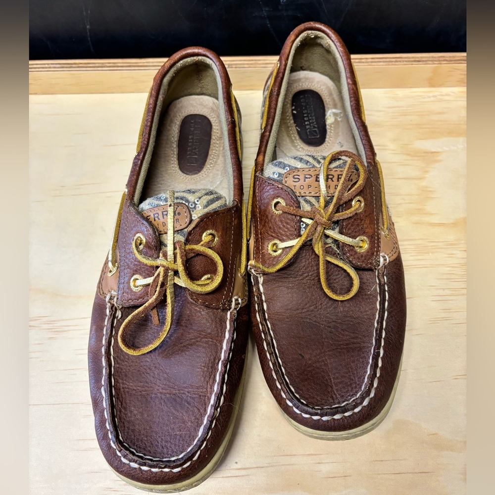 Sperry Top Sider Boatshoe Loafers Preppy Lake Summer Classic, 10 - Picture 3 of 6
